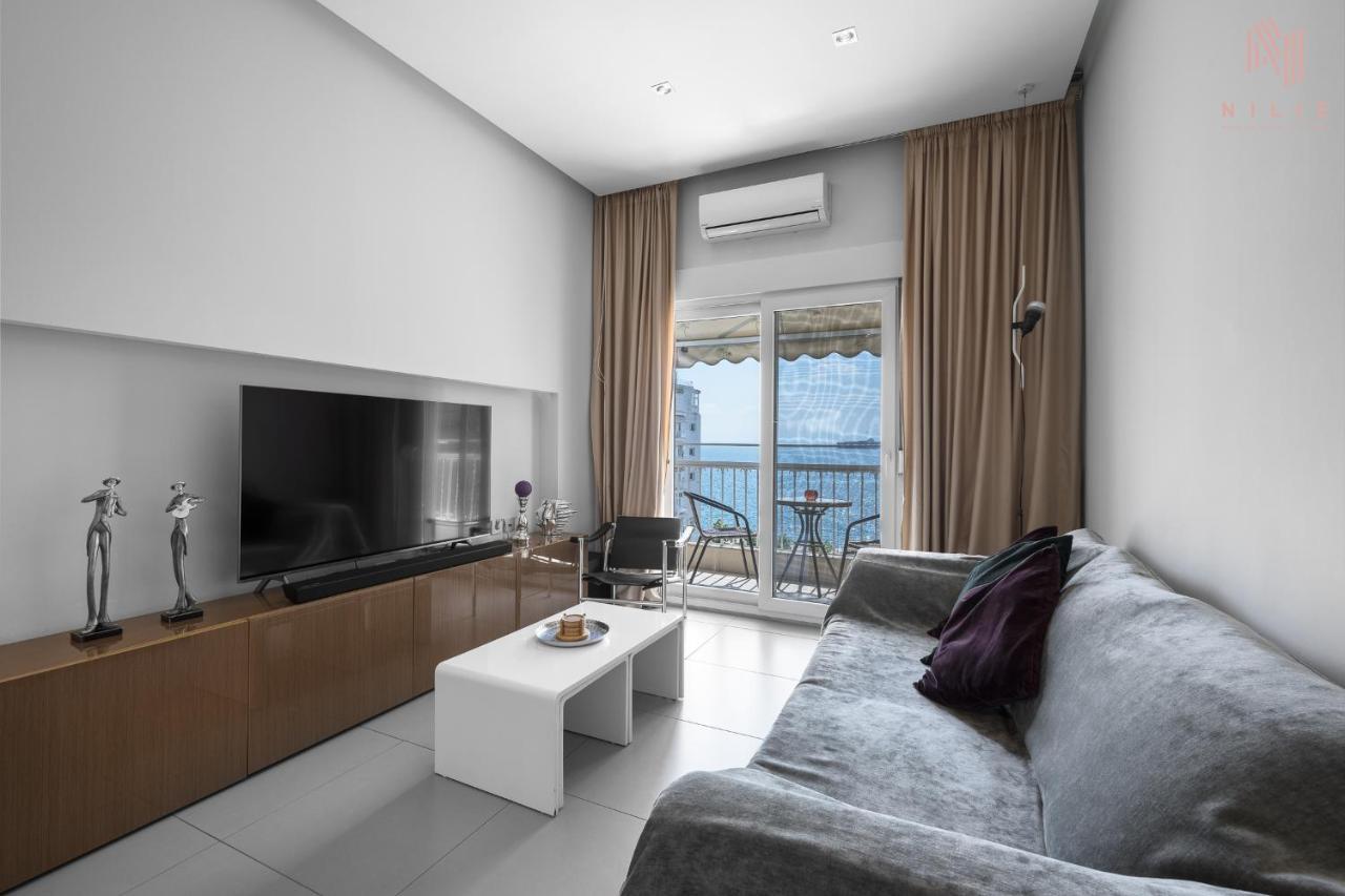 شقة Awesome Sea View, Nilie Hospitality Mgmt سالونيك المظهر الخارجي الصورة