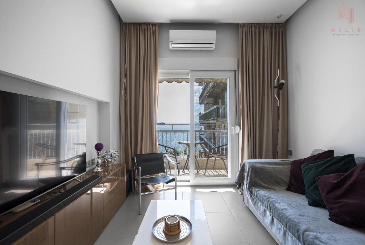 شقة Awesome Sea View, Nilie Hospitality Mgmt سالونيك المظهر الخارجي الصورة