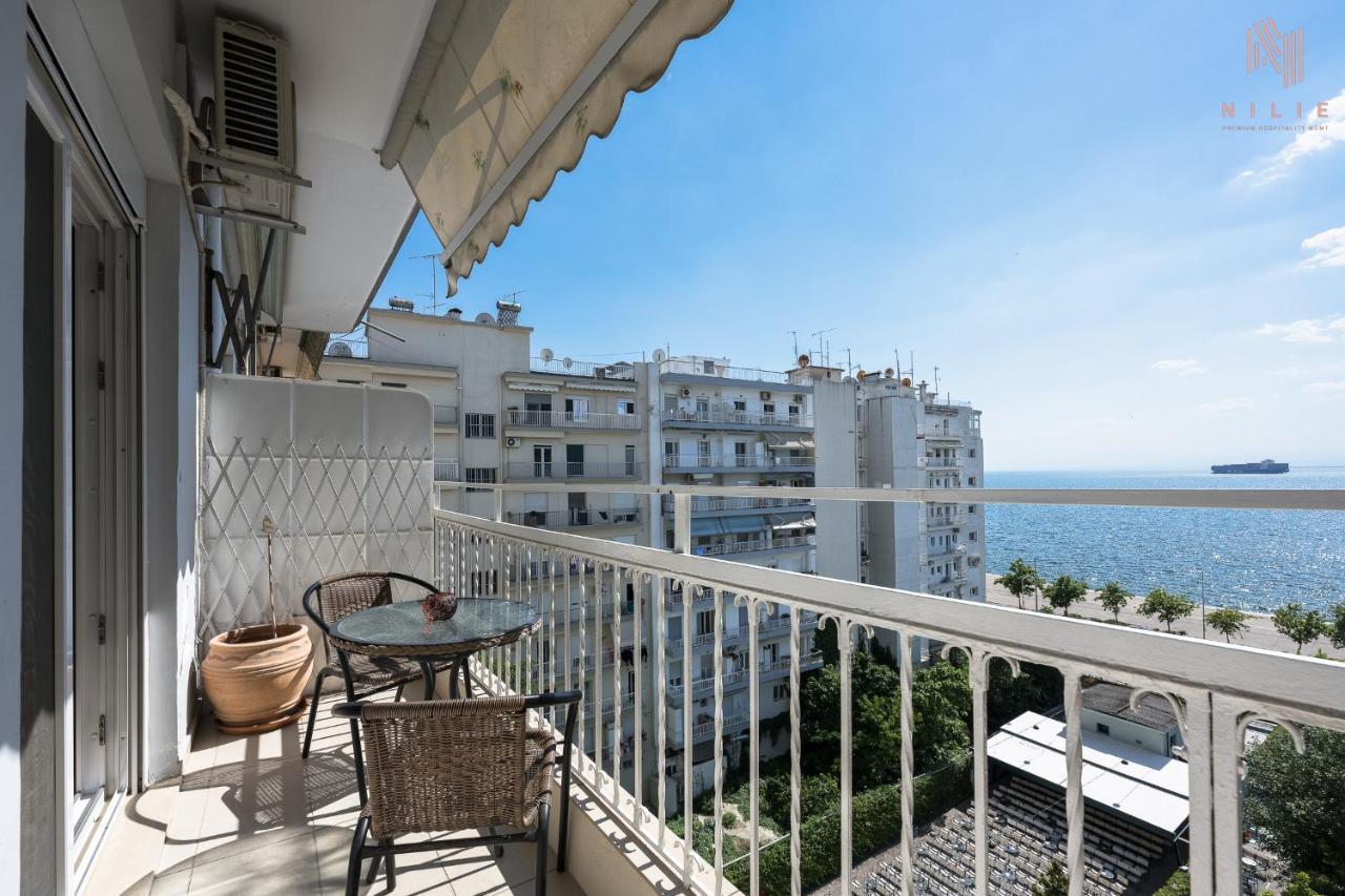 شقة Awesome Sea View, Nilie Hospitality Mgmt سالونيك المظهر الخارجي الصورة